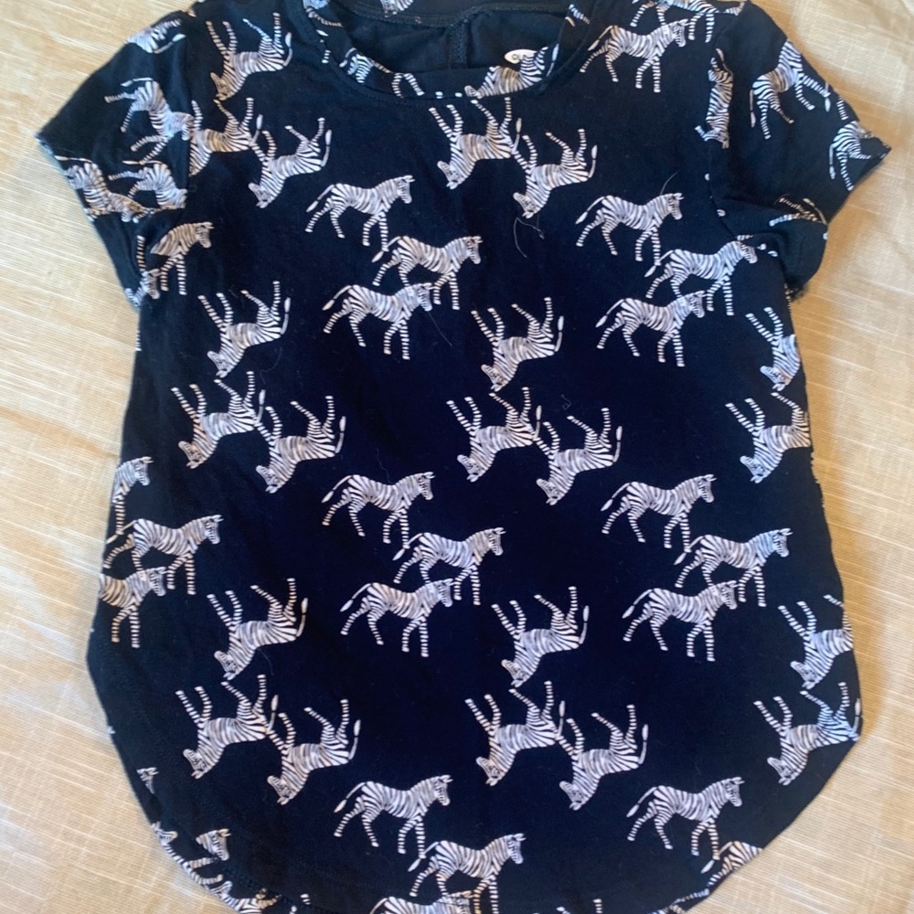 Old Navy Zebra Shirt
